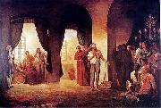 Eduardo de Martino The Trial of the Rebels Sweden oil painting artist